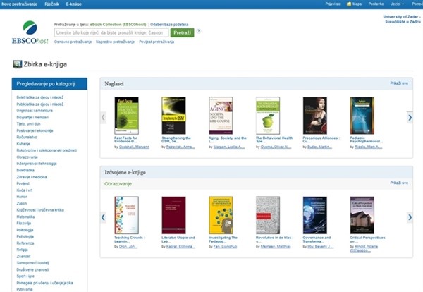 Pristup zbirci  eBook Academic Collection (EBSCOhost Web) do 31. prosinca